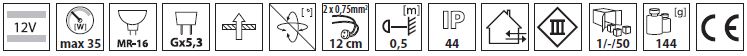 Oczko halogenowe 04706