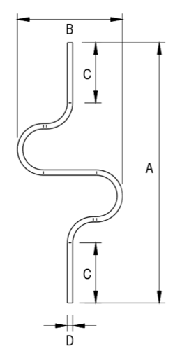Element kompensacyjny 123.1 al 12300109 ELKO-BIS