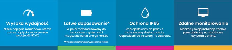 Inwerter F3000/FOX kluczowe cechy
