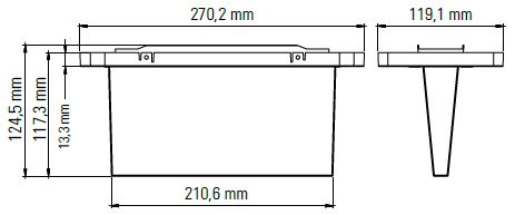 Klosz w kształcie stożka do opraw awaryjnych SAFELITE SL2CD EATON-MOELLER