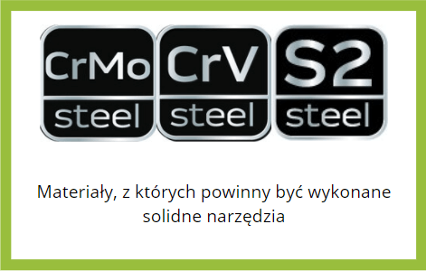 symbole stali CrV CrMo S2