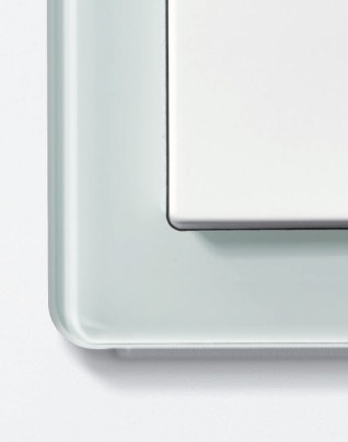 BERKER Q.7 Ramka 2 podwójna szkło biały 10126079 HAGER